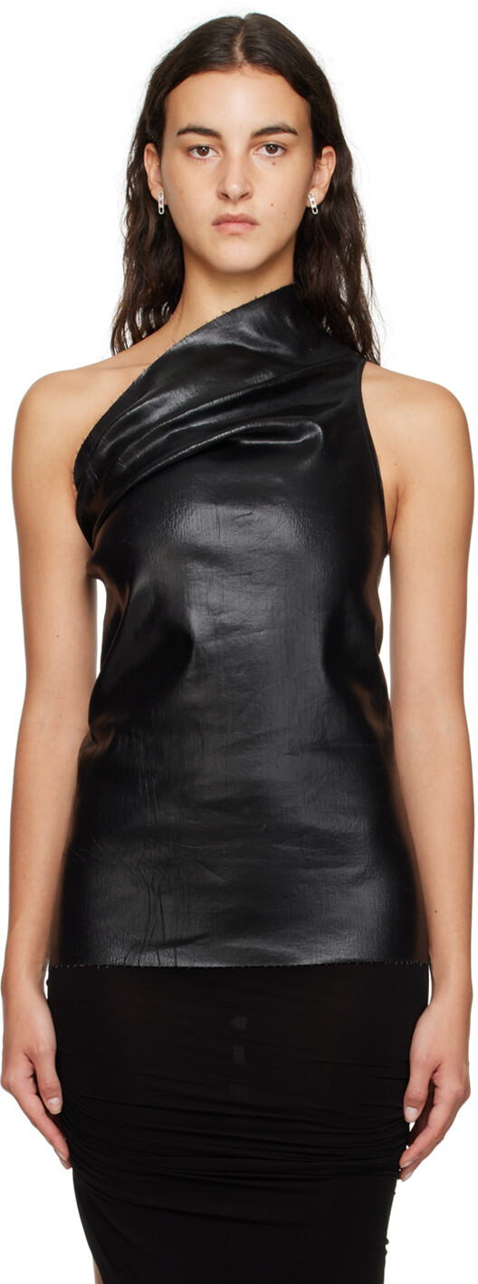 

Черная джинсовая майка Athena Rick Owens