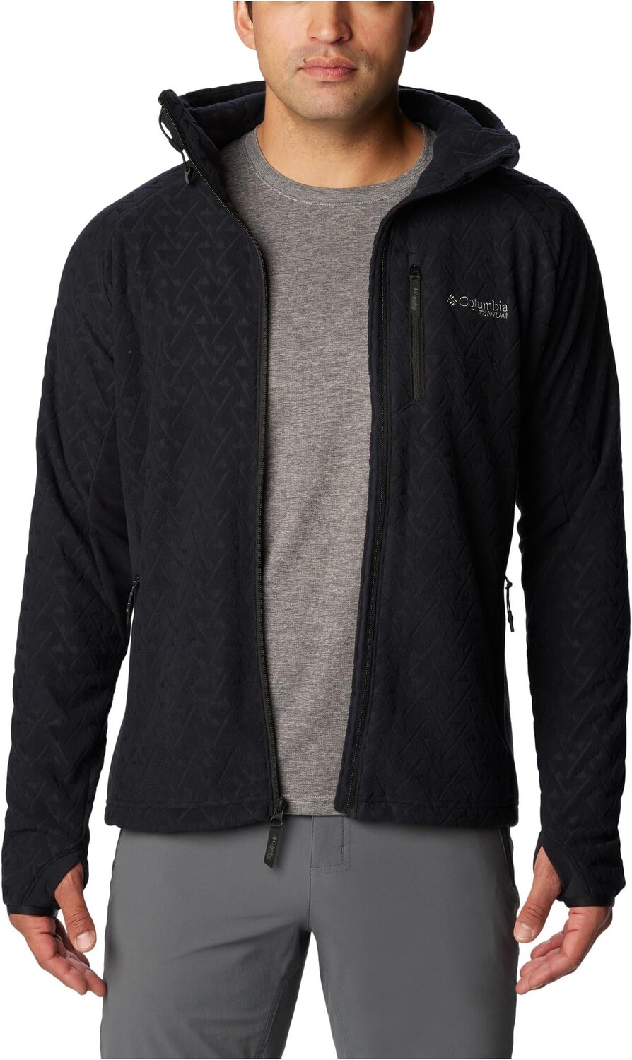 

Куртка Titan Pass 3.0 Hooded Fleece Columbia, черный