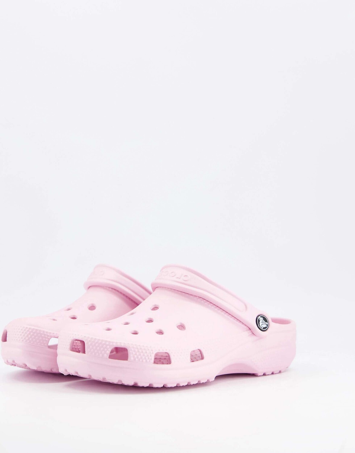 

Классические сабо Crocs Розового цвета "балерина"