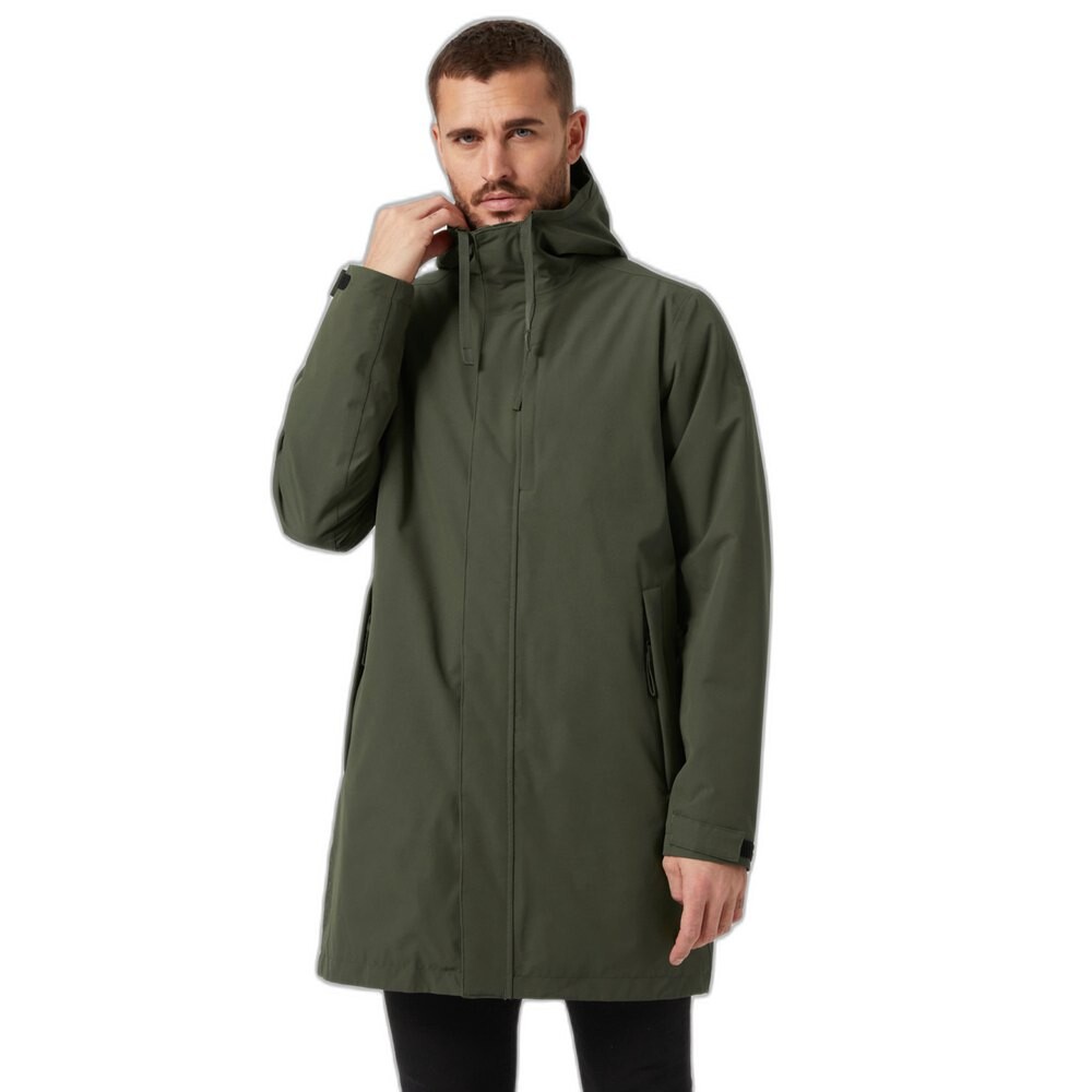 

Дождевик Helly Hansen Single Hooded, зеленый