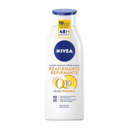 цена Q10+ Укрепляющее молочко для тела 400мл, Nivea