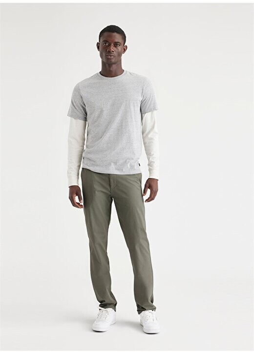 

Зеленые мужские брюки Slim Leg с нормальной талией 79488-0201 Dockers