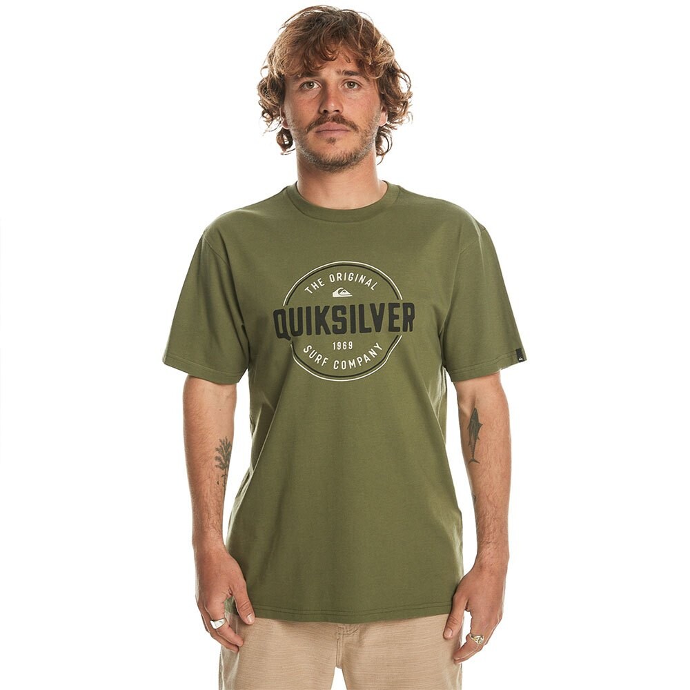 

Футболка с коротким рукавом Quiksilver Circle Ups, зеленый