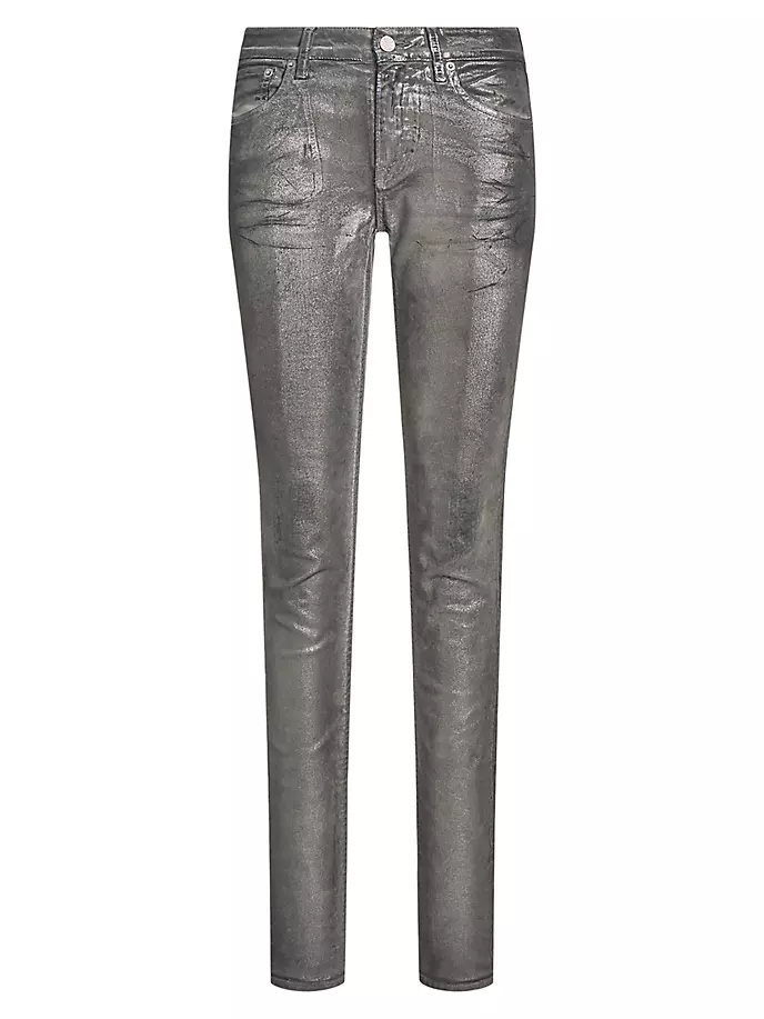 

Джинсы 160 Slim Denim Ralph Lauren Collection, цвет silver chrome foil