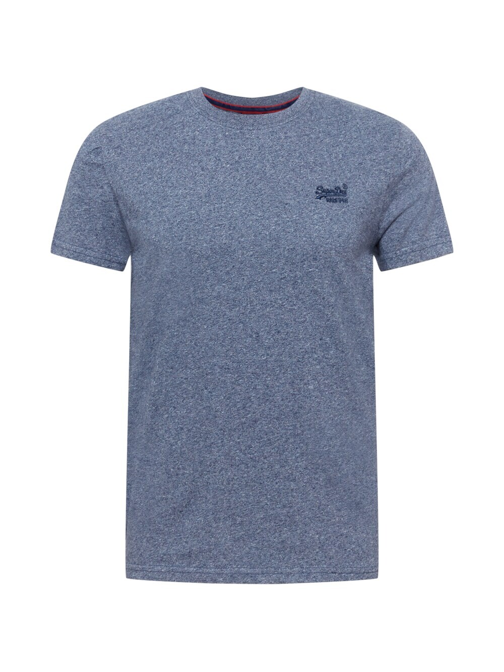 

Зауженная футболка Superdry, темно-синий/пыльный синий