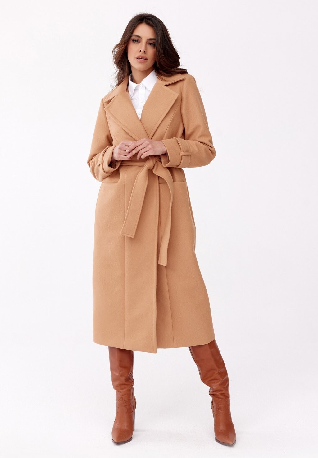

Зимнее пальто SOVAN Roco Fashion, верблюд