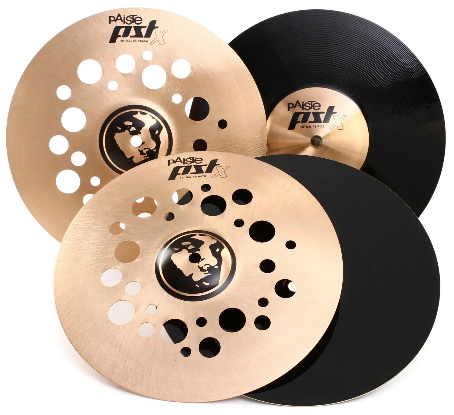 

Набор тарелок Paiste PST X DJs — 12/12/12 дюймов