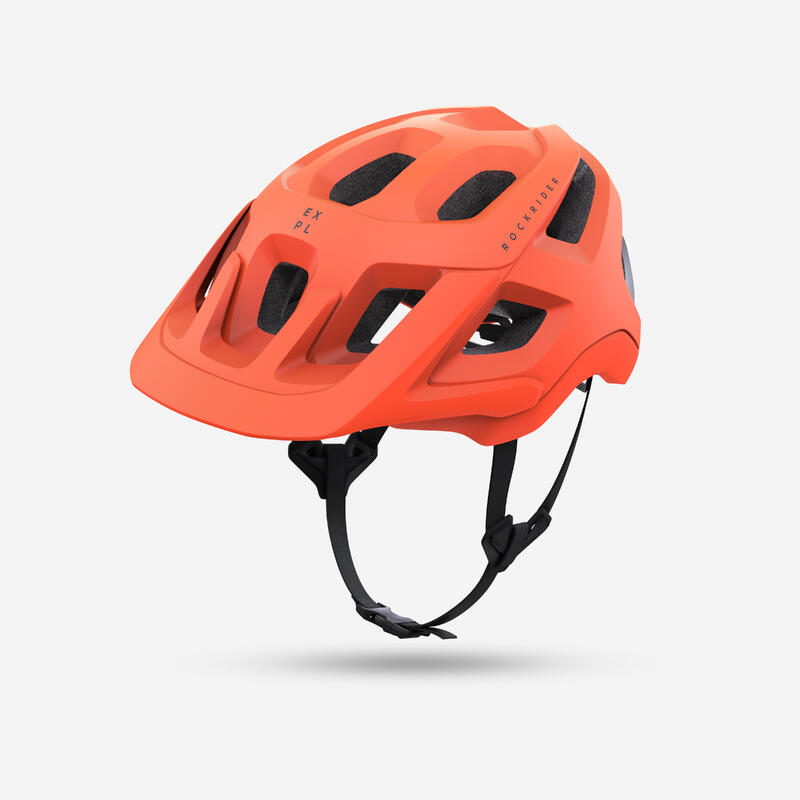 Велосипедный шлем MTB — Expl 500 неоновый оранжевый ROCKRIDER, цвет orange