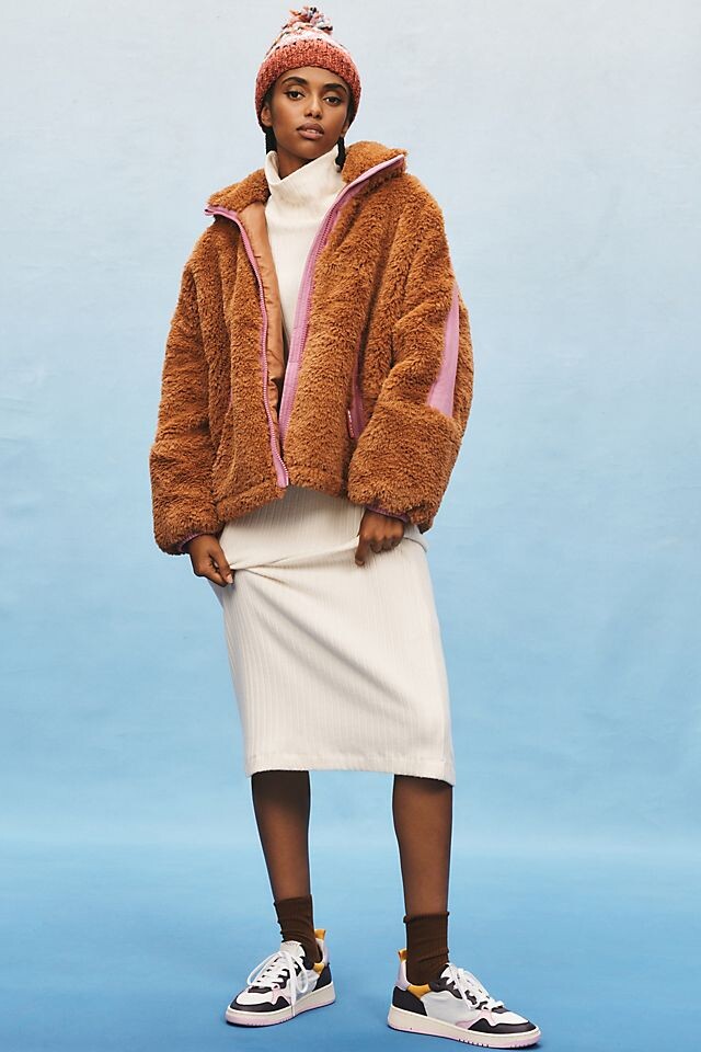 

OOF Wear Куртка из искусственного меха, коричневый
