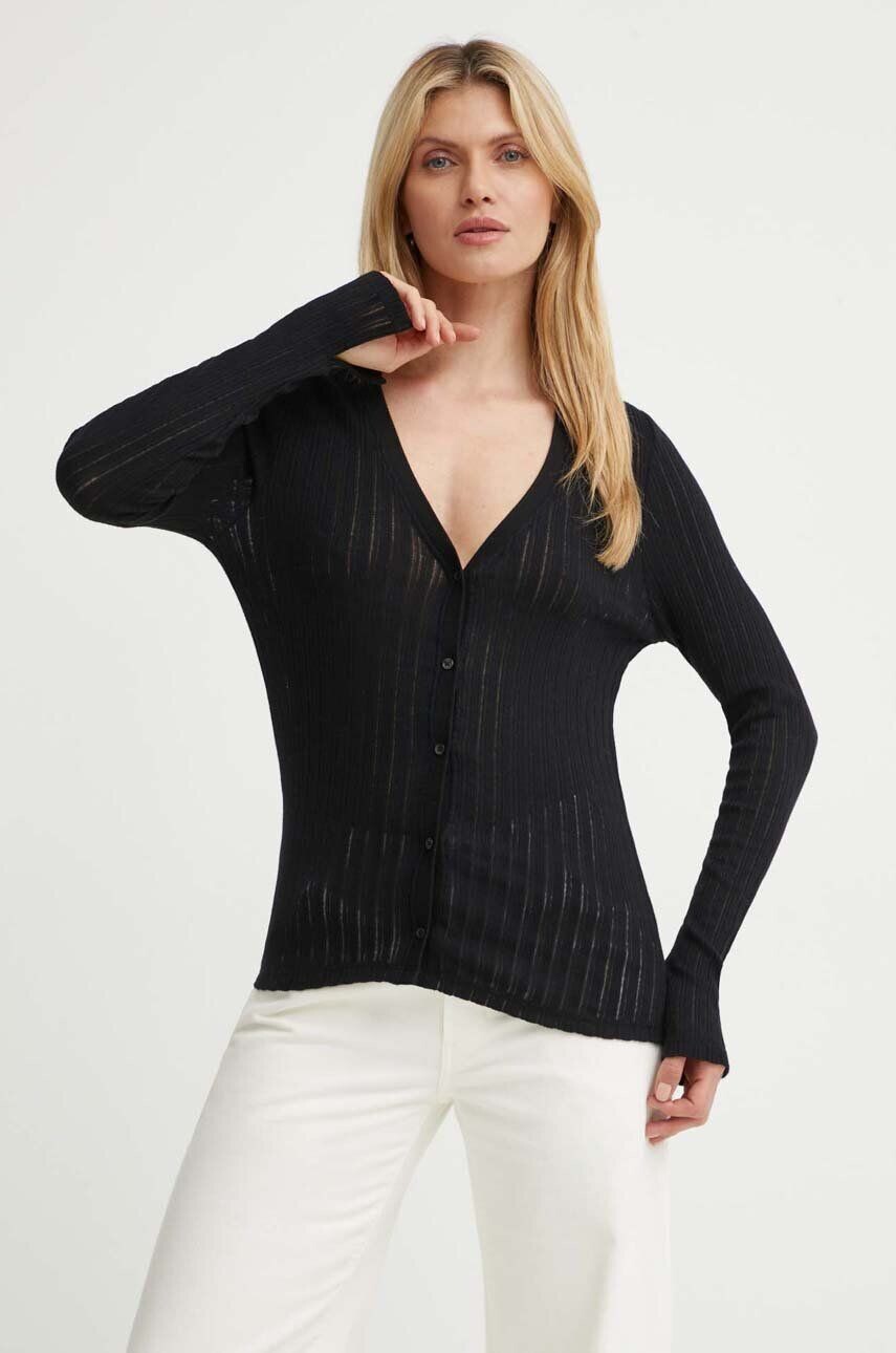 

Кардиган Marc O'Polo из хлопка, черный