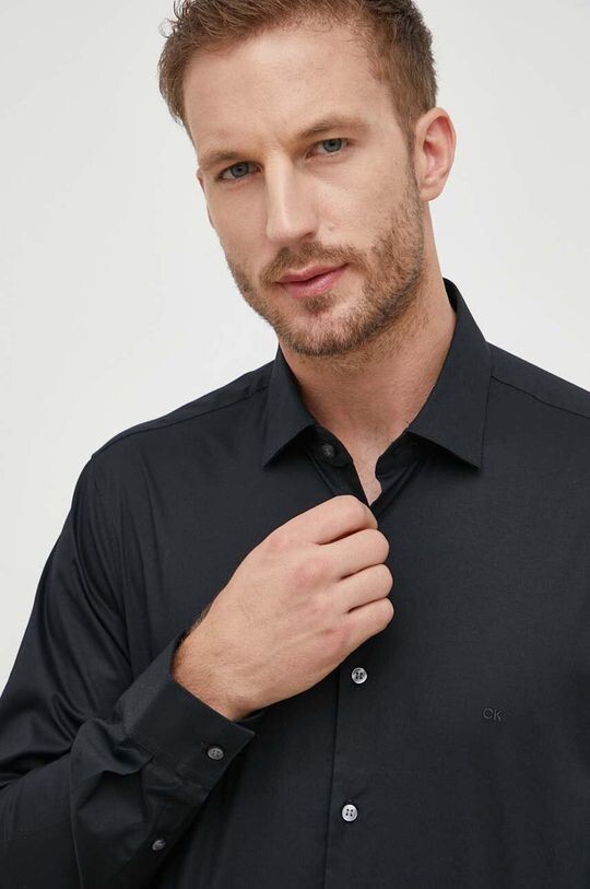 

Рубашка Кельвина Кляйна Calvin Klein, черный