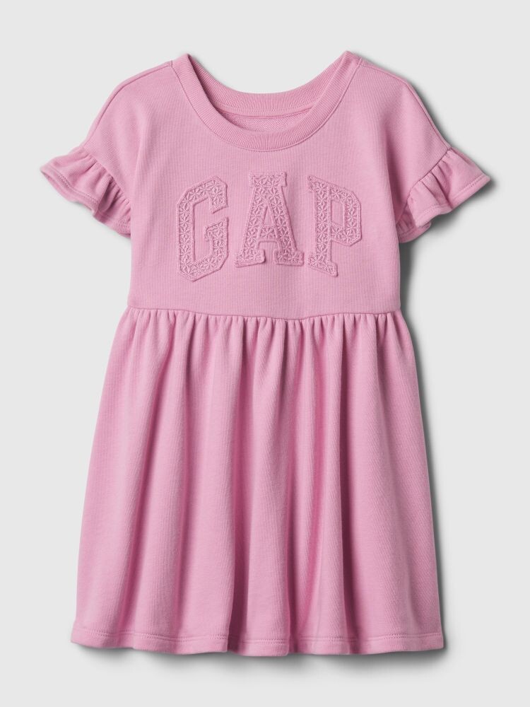 

Детское платье с логотипом. Gap, розовый