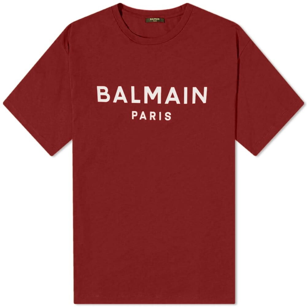 

Футболка с логотипом Balmain Paris
