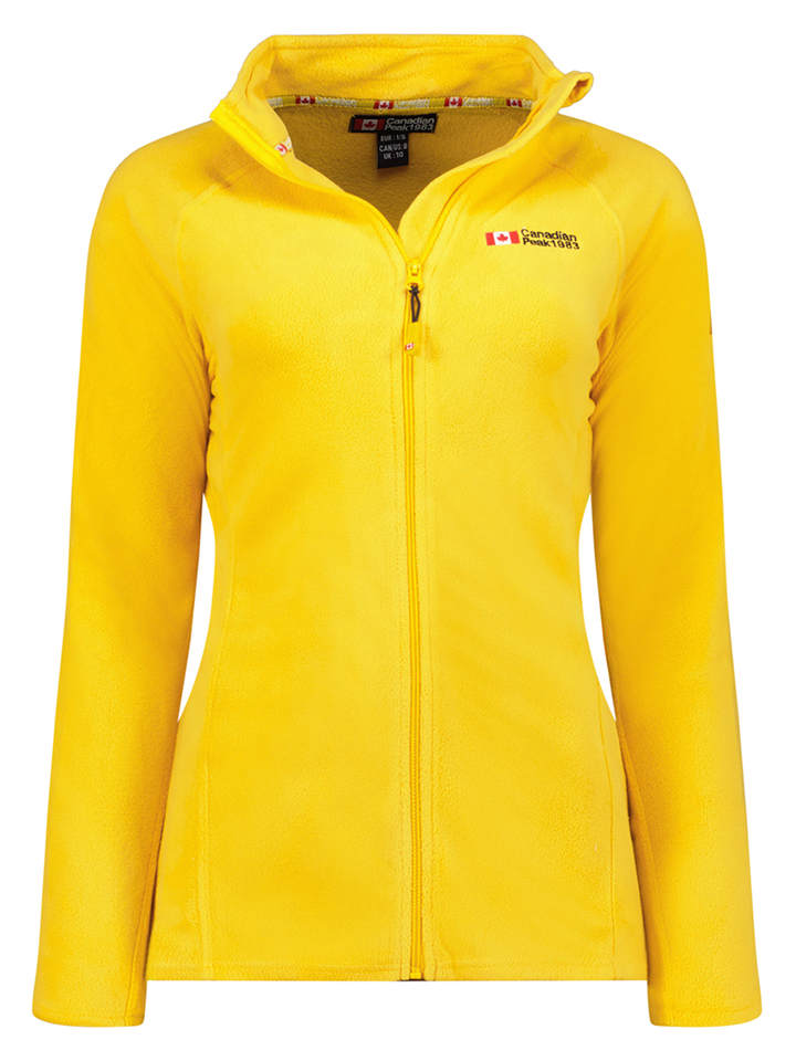 Куртка Canadian Peak Tugeak, желтый флисовая куртка canadian peak tugeak темно зеленый