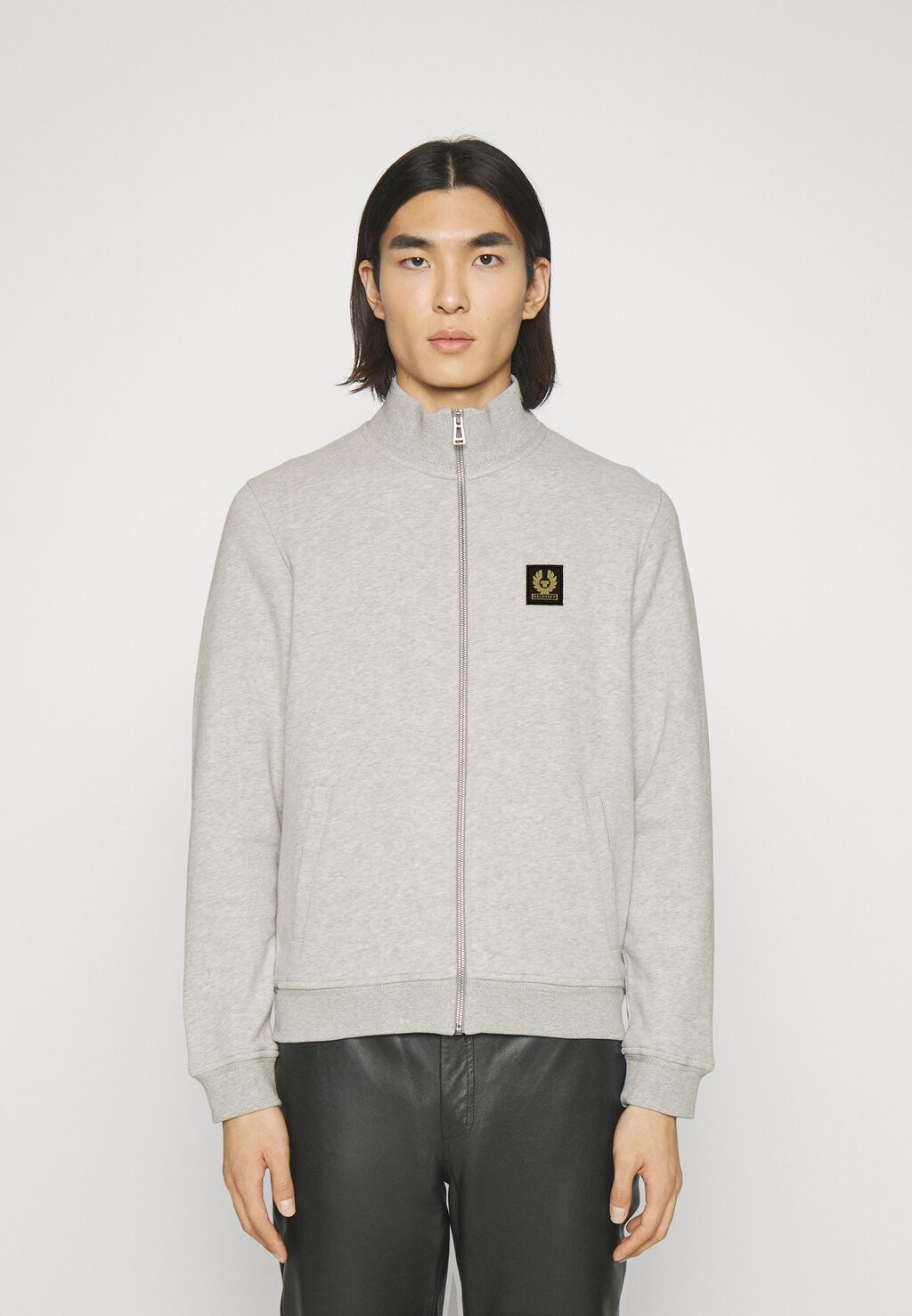 

Толстовка на молнии ZIP THROUGH Belstaff, старый серебристый вереск