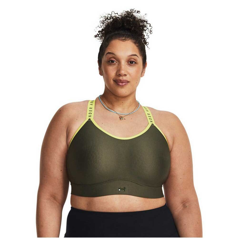 

Спортивный топ Under Armour Infinity Covered, зеленый