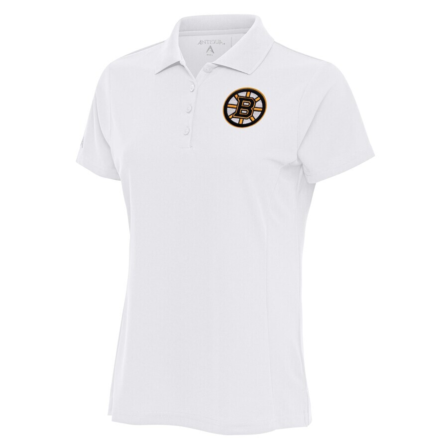 

Поло с коротким рукавом Antigua Boston Bruins, белый
