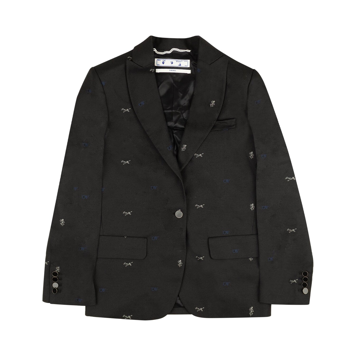 

Off-White Жаккардовая куртка Tomboy Черный