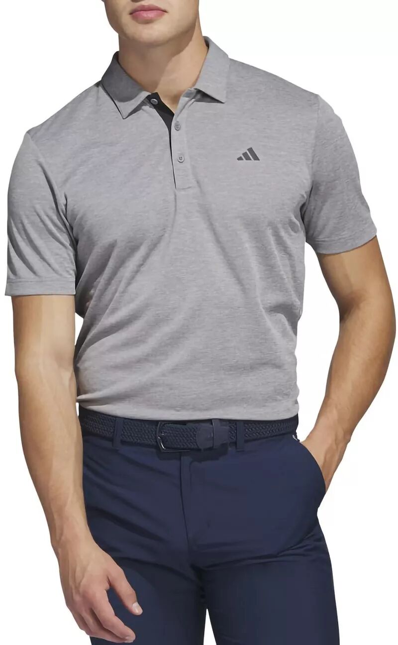 Мужская рубашка-поло Adidas Drive Heather, серый
