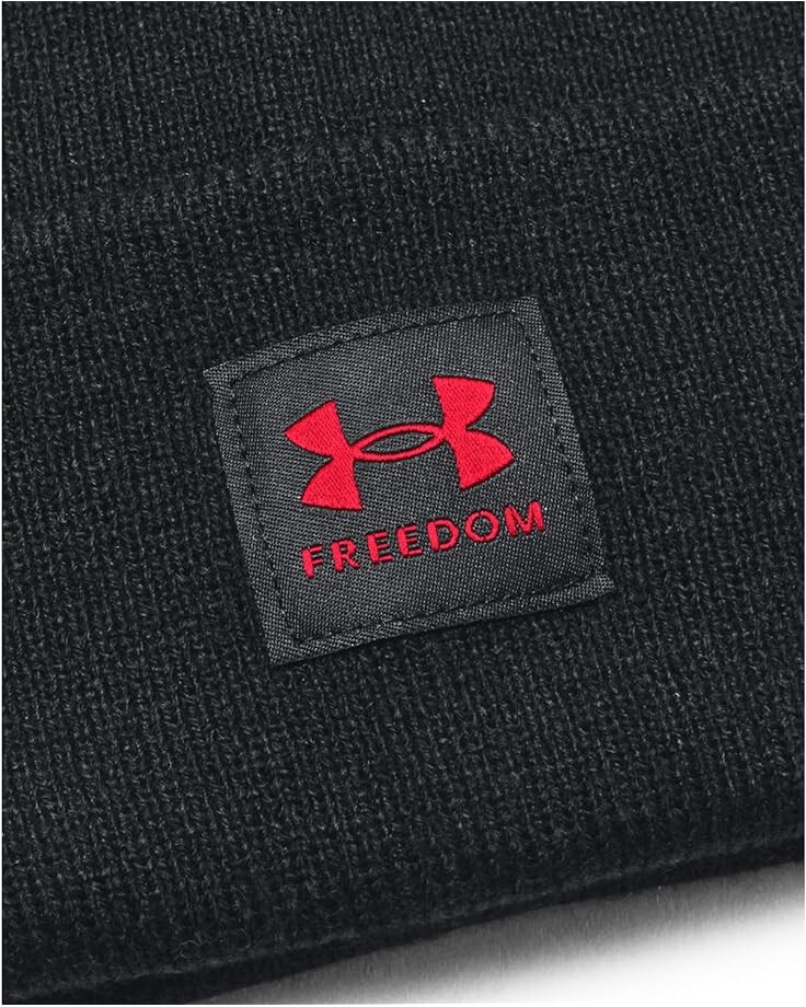

Шапка Under Armour Freedom Halftime Beanie, черный/красный