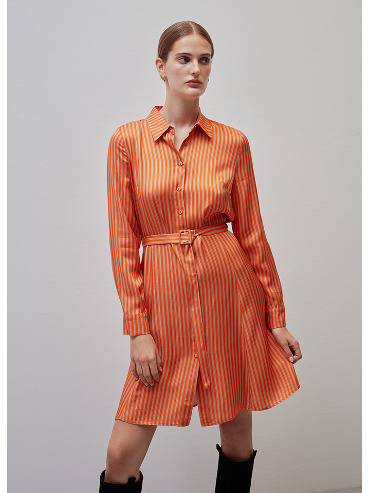 Платье STEFANEL, оранжевый