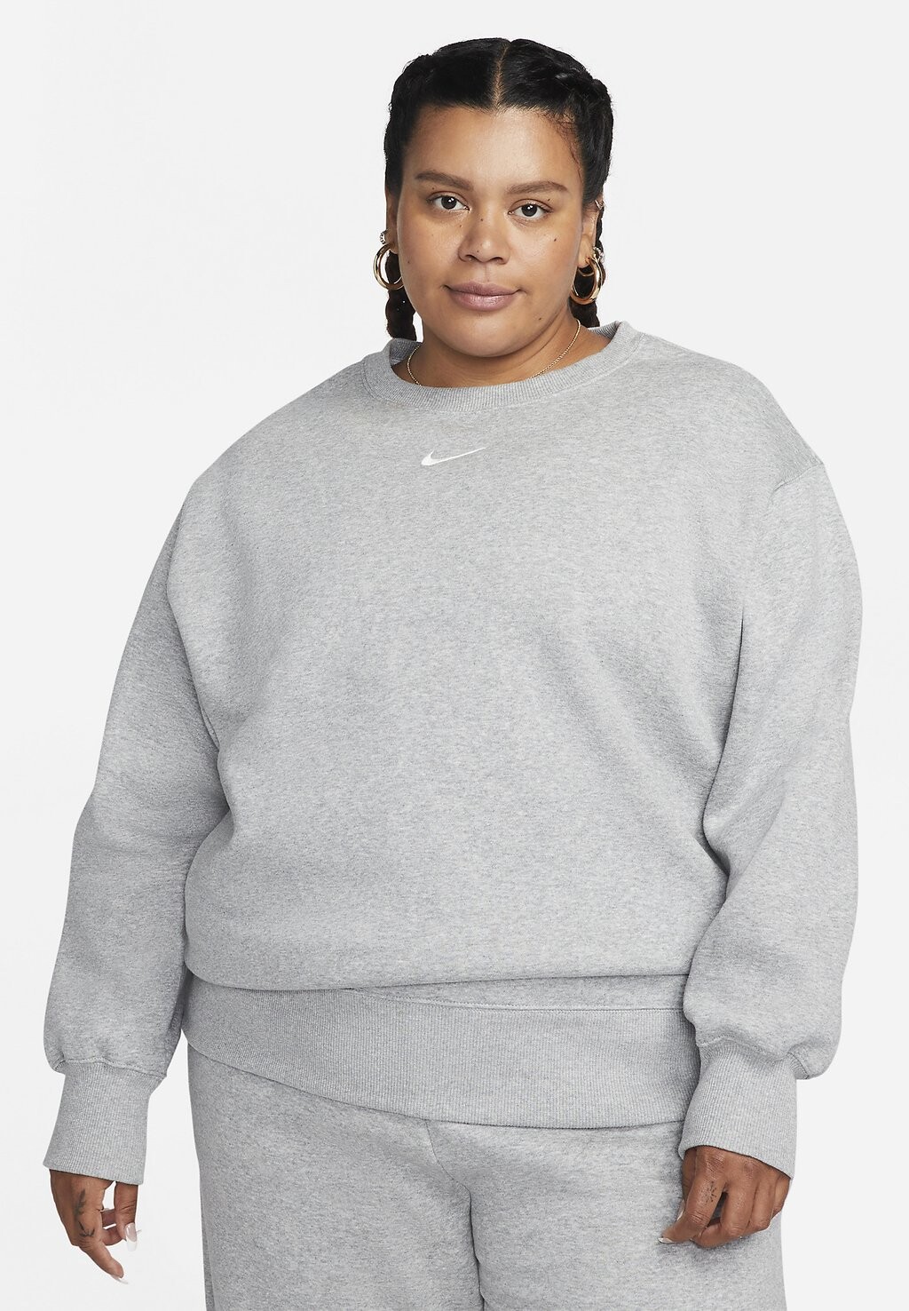 

Толстовка Nike Phoenix Fleece Pant, dk серый вереск / (парус)