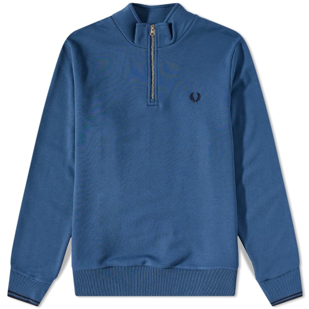 

Свитшот Fred Perry на молнии до половины