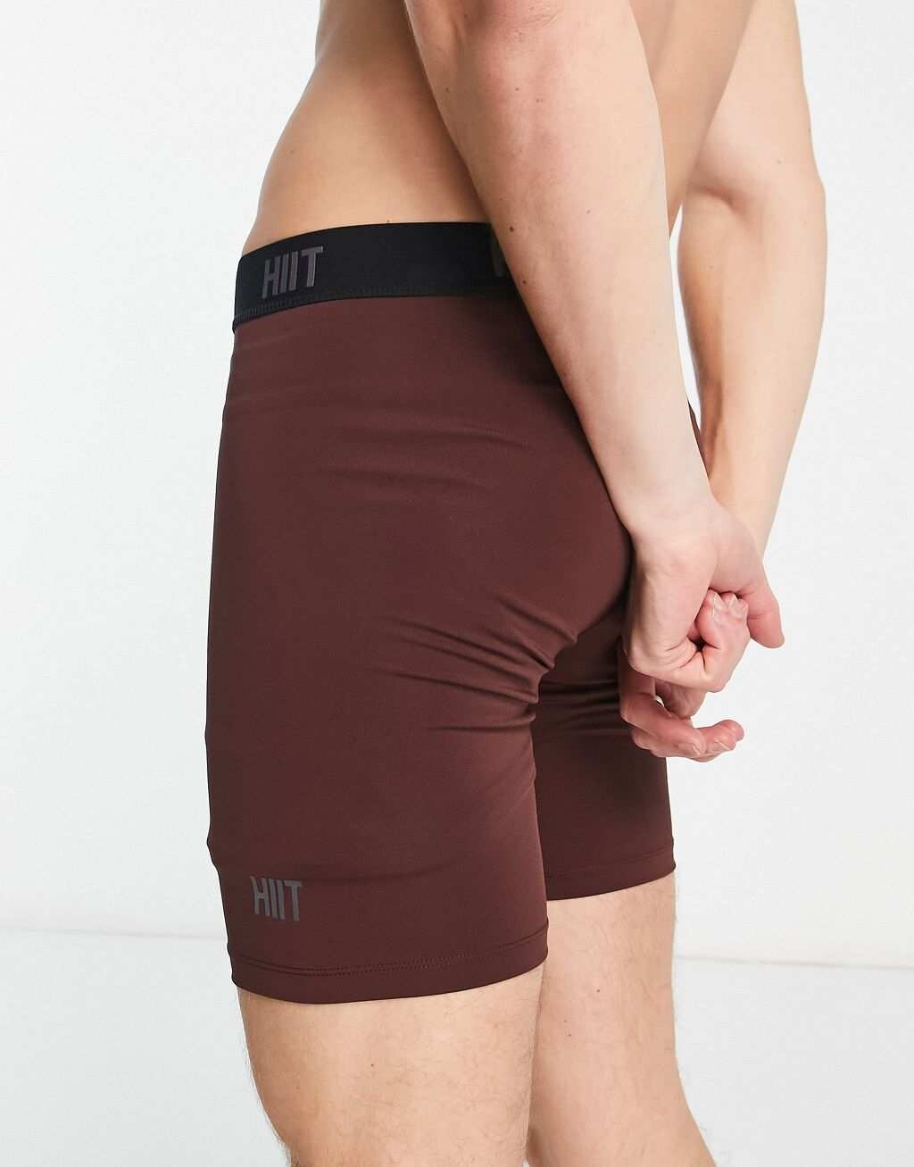 

Коричневые шорты для тренировок HIIT