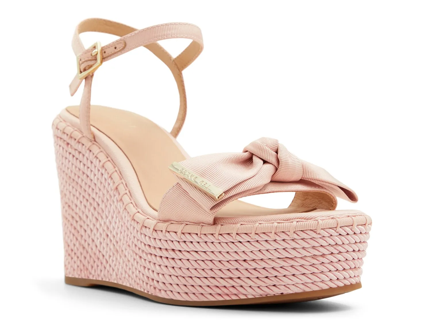 

Сандалии Gia Wedge Sandal Ted Baker, фуксия