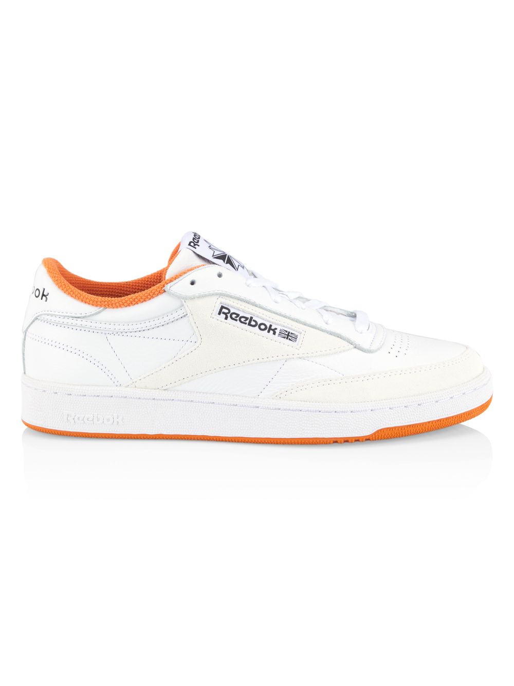 

Кожаные низкие кеды Club C 85 Reebok, белый