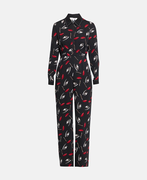 

Комбинезон Diane von Furstenberg, черный
