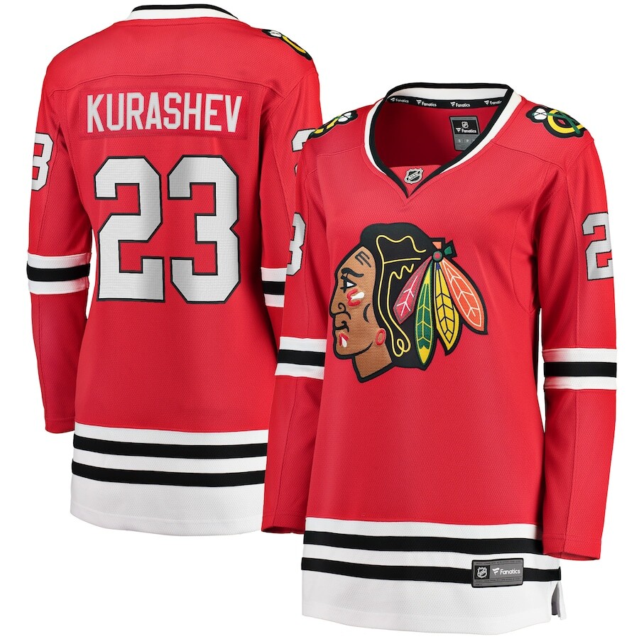 

Джерси Fanatics Branded Chicago Blackhawks, красный