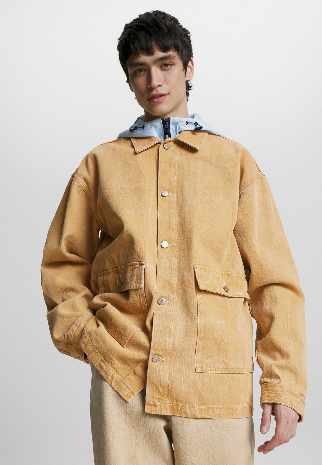 

Джинсовая куртка Tommy Jeans, коричневый