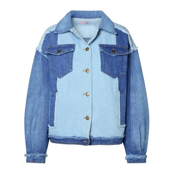 

Куртка cotton jacket Chiara Ferragni, синий