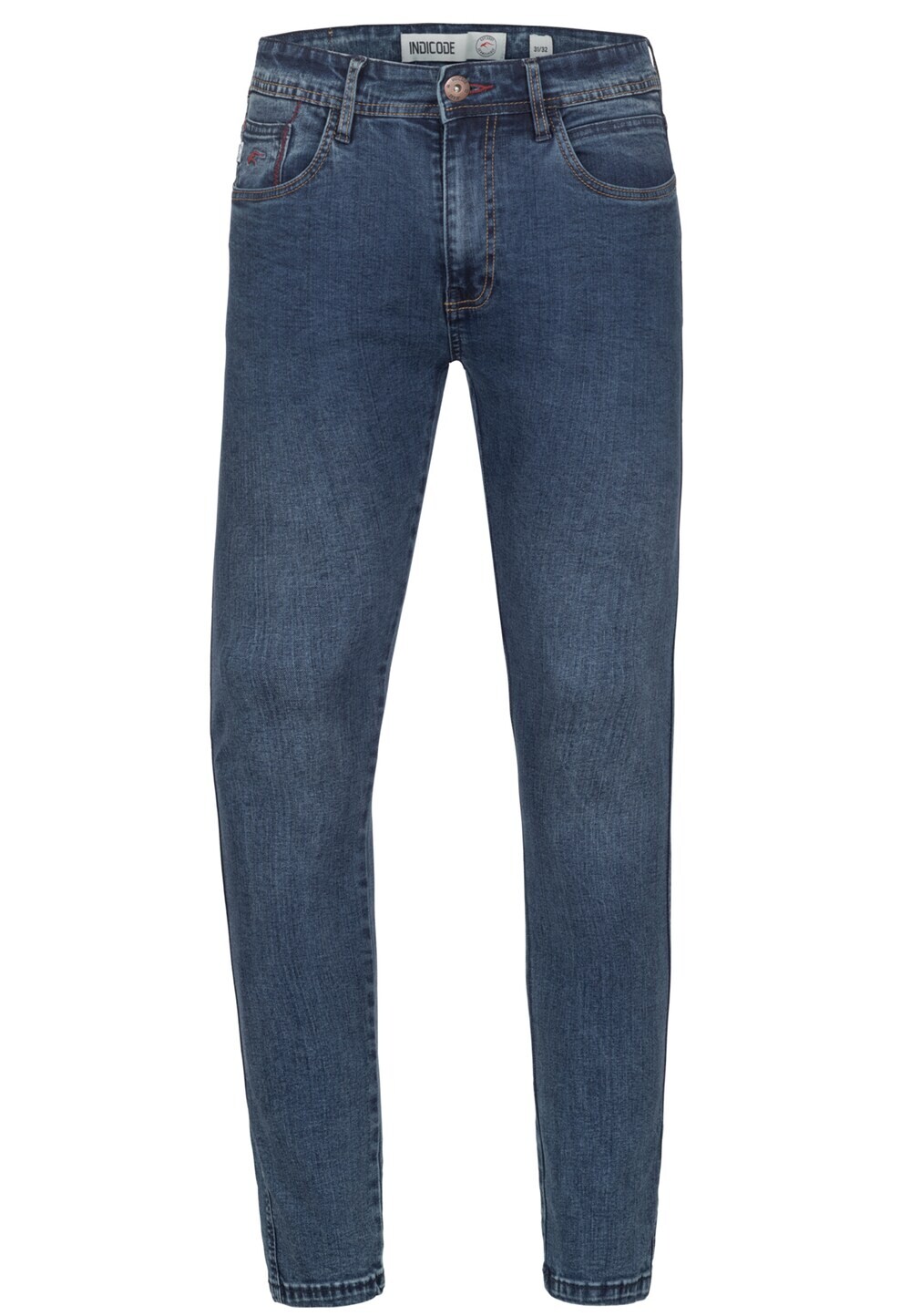 

Узкие джинсы INDICODE JEANS Jake, синий