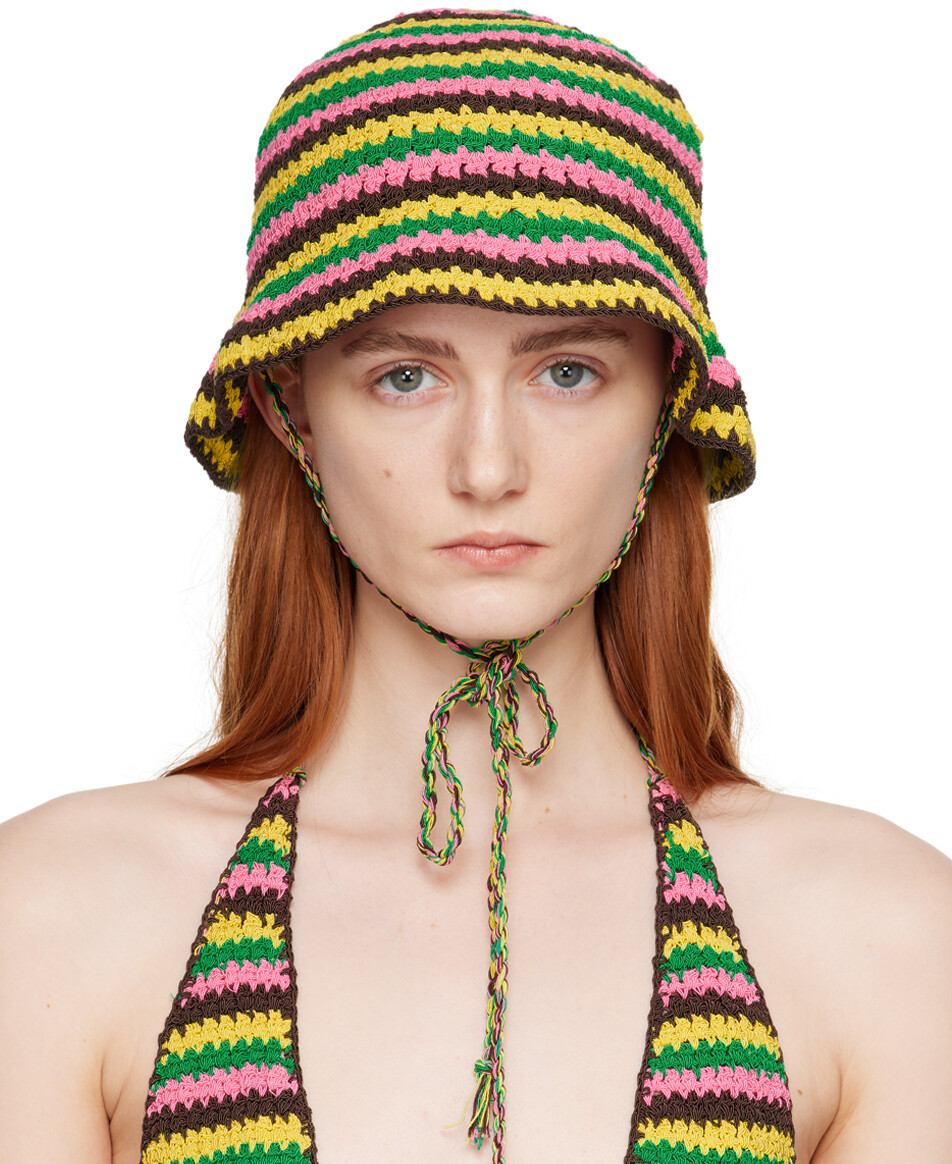 

Разноцветная панама Julia Sarr-Jamois Edition FRAME