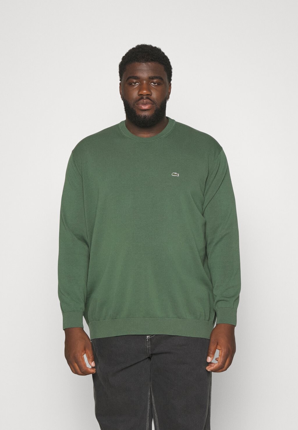 

Свитер Lacoste, зеленый низ
