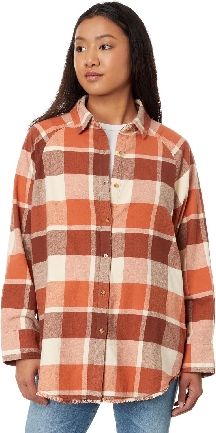 

Рубашка Pacific Dreams Cotton Long Sleeve Flannel Rip Curl, цвет Cinnamon