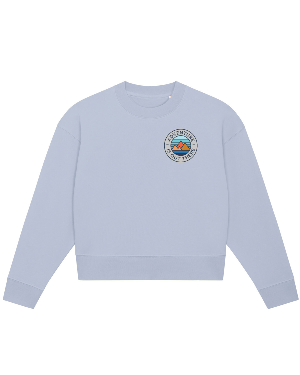 

Толстовка wat Apparel Adventure is out there, цвет Serene Blue
