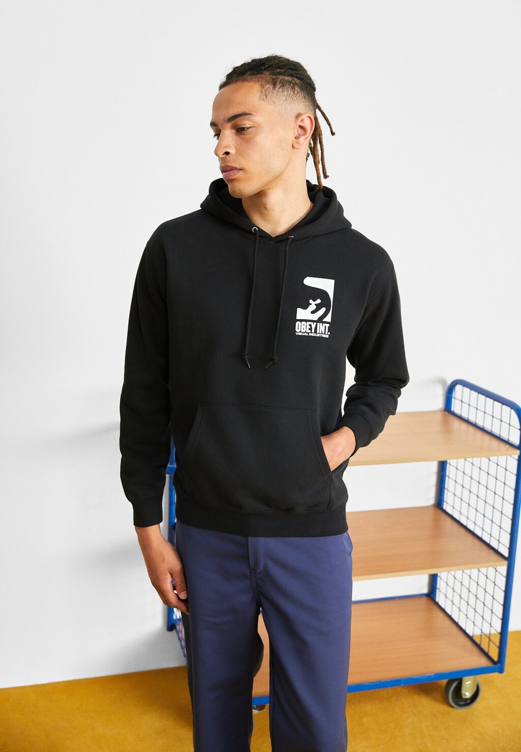 

Худи Obey Clothing, черный