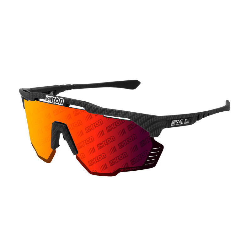 

Высококачественные спортивные очки Aeroshade Kunken Monogram Scicon Sports, цвет rojo