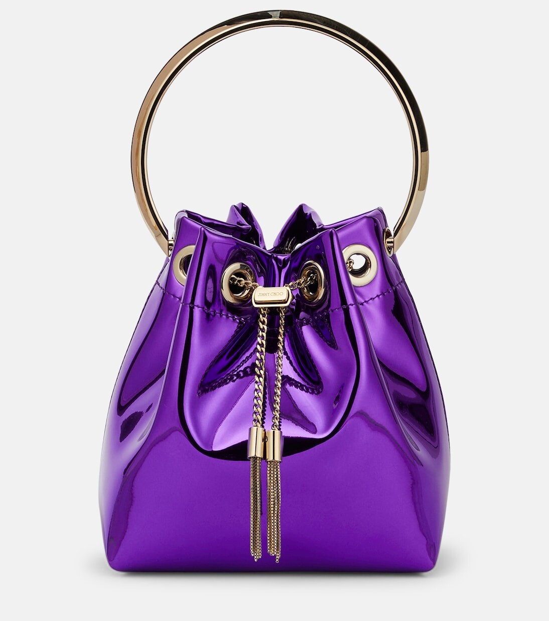 

Сумка-ведро bon bon Jimmy Choo, фиолетовый