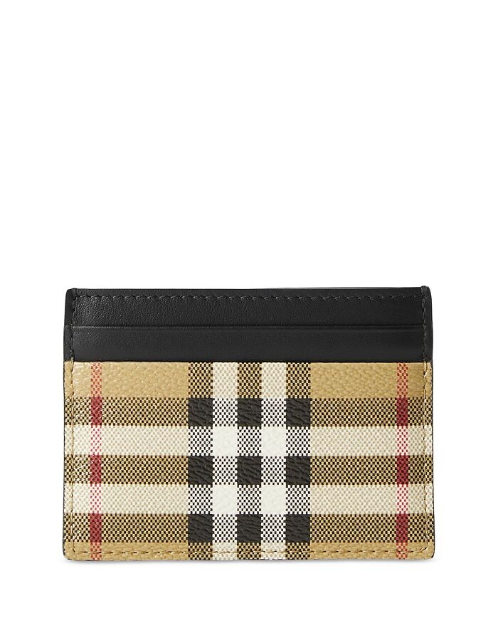 

Sandon Check и кожаный футляр для карт Burberry