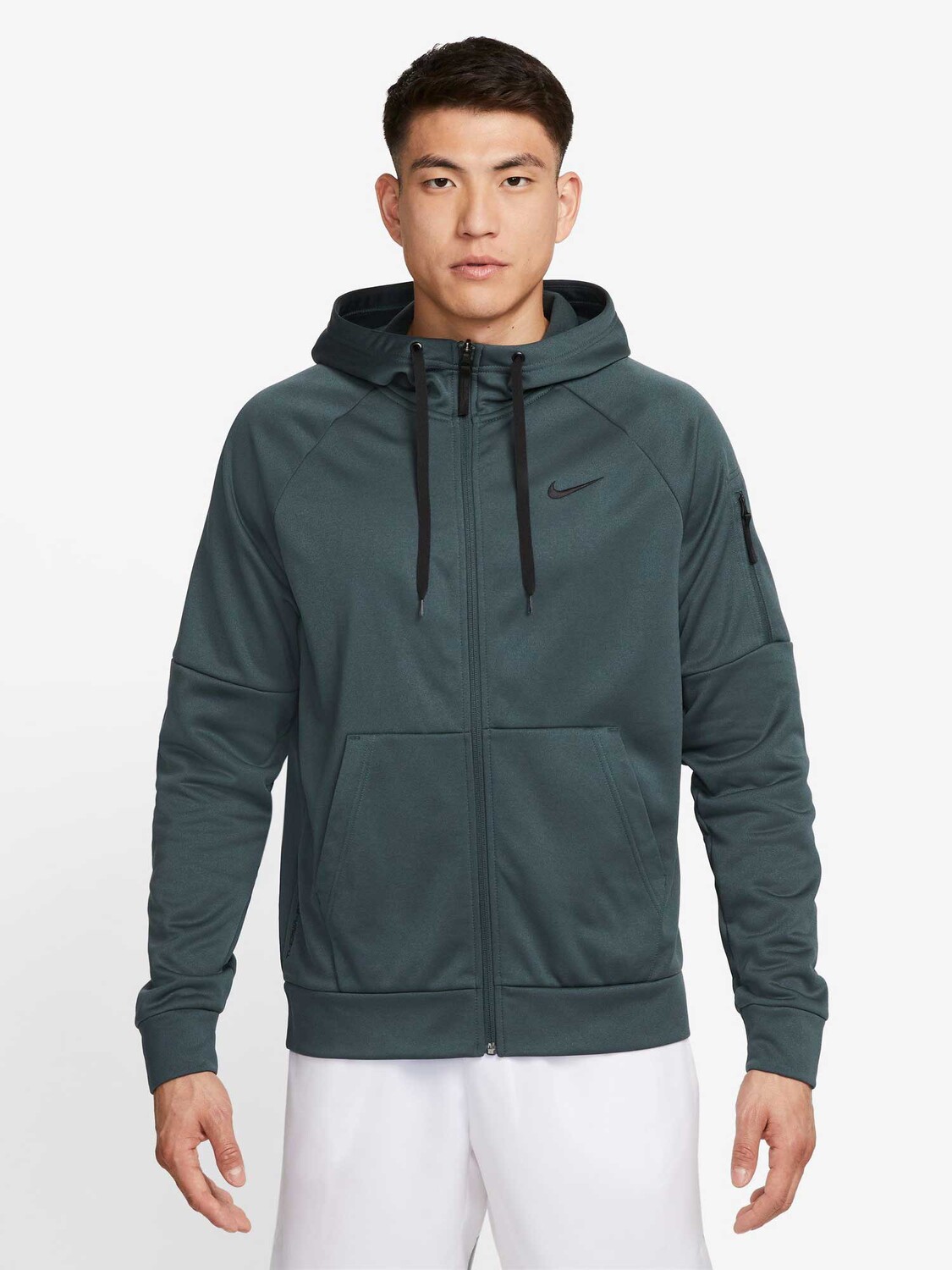 

Толстовка Nike M NK TF HD FZ, зеленый