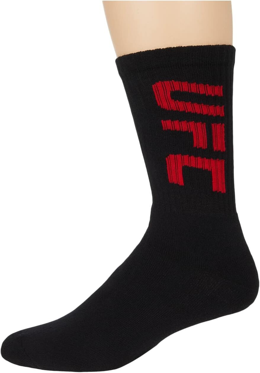 

Носки для экипажа UFC, цвет Black/Red