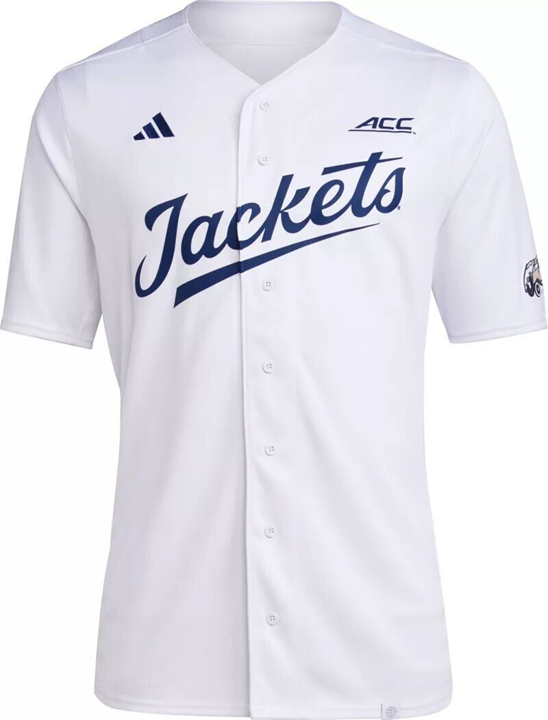 

Мужские Adidas Georgia Tech, Белая реплика баскетбольной майки