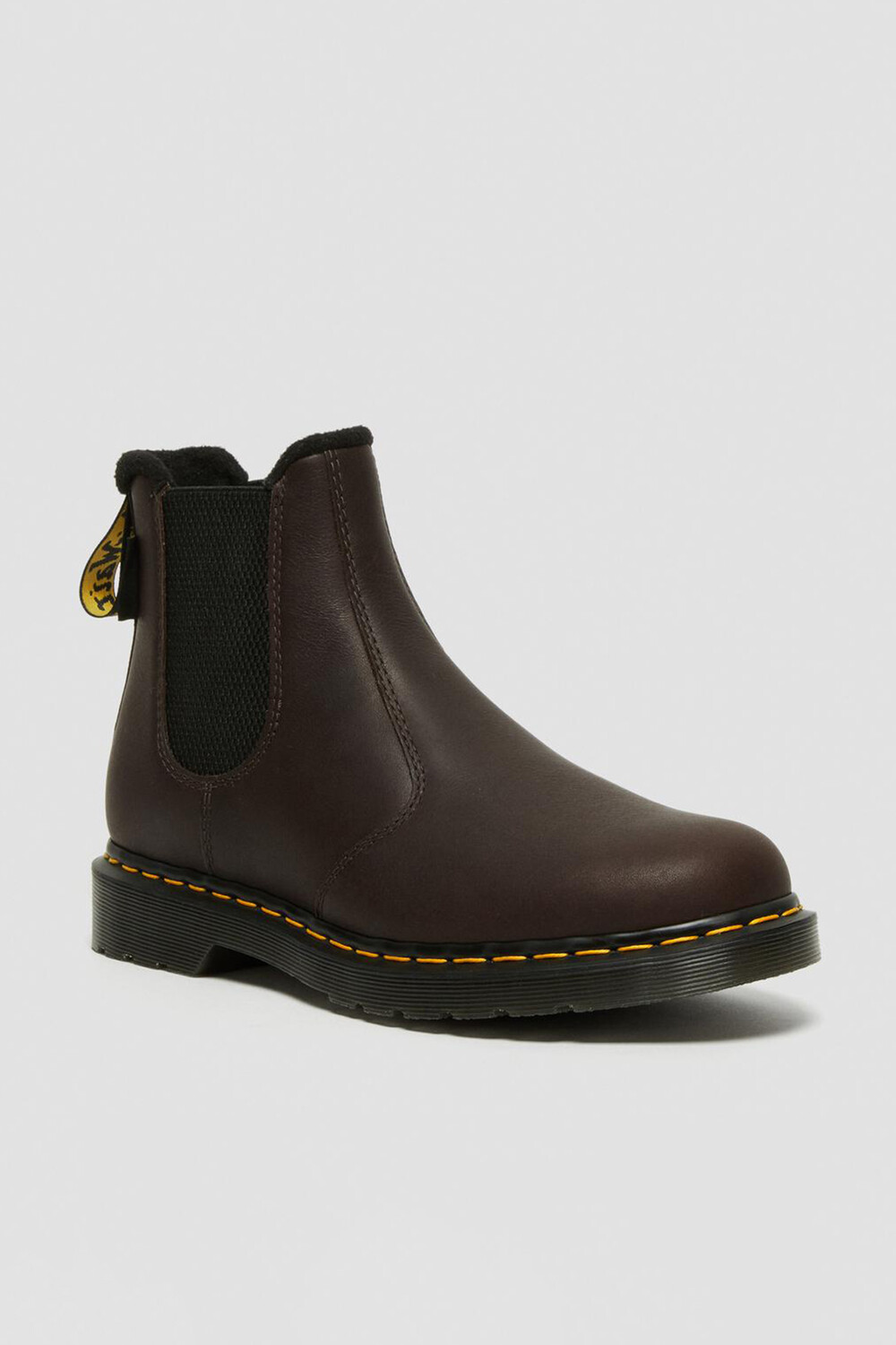

Ботильоны - Коричневые - На плоской подошве Dr. Martens, коричневый