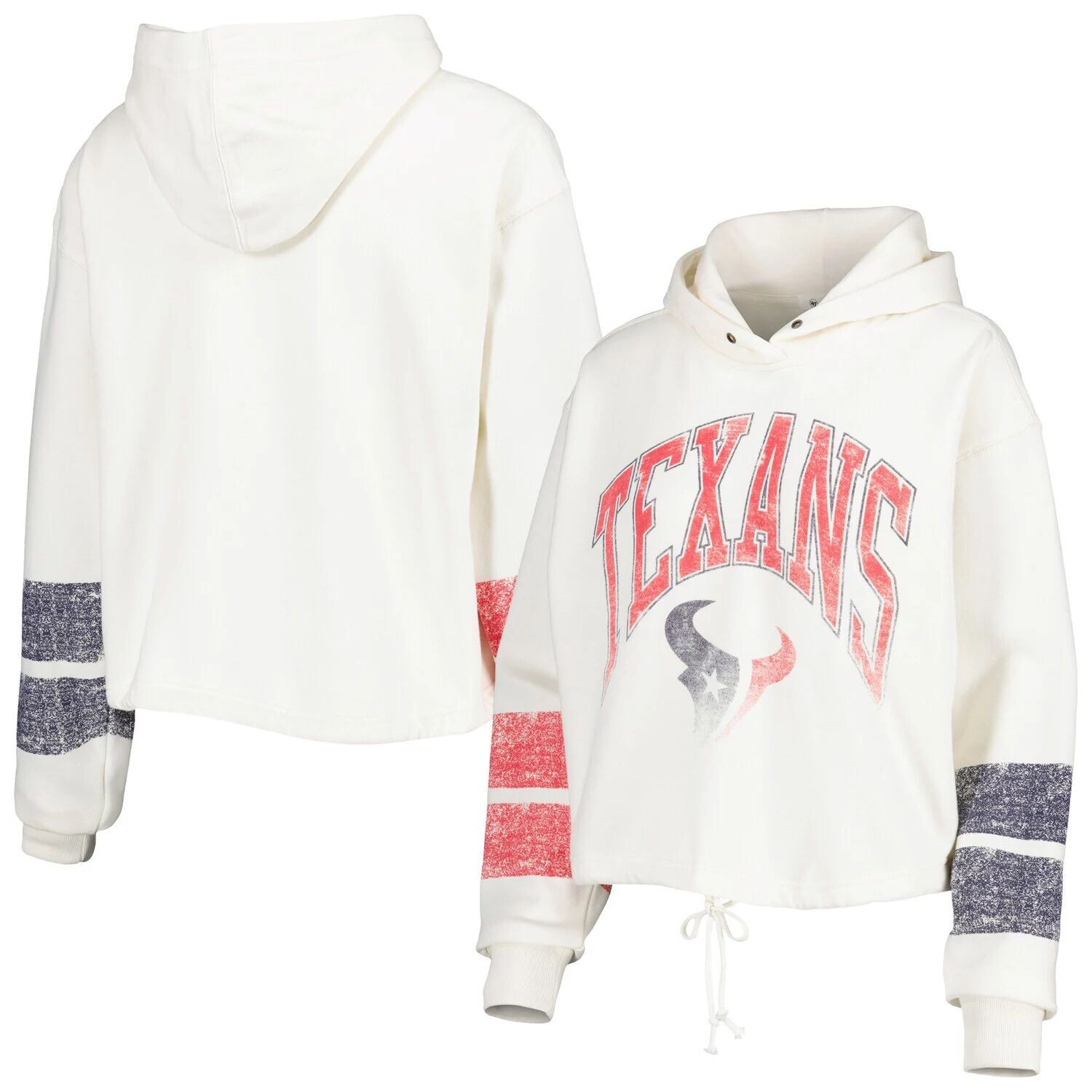 

Женский пуловер с капюшоном '47 Oatmeal Houston Texans Harper