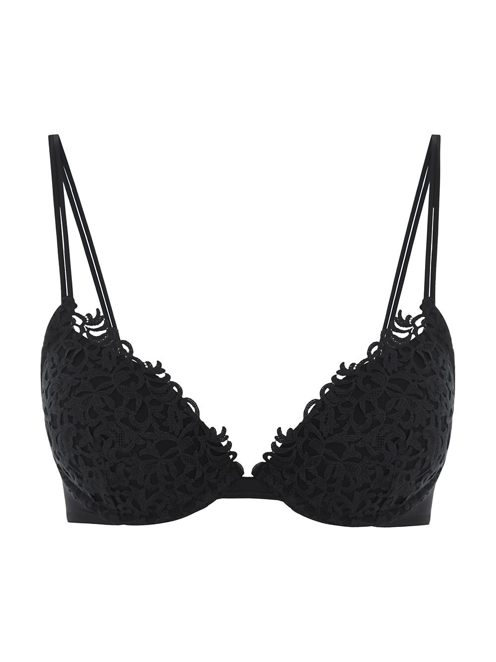

Бюстгальтер Petit Macrame Push-Up La Perla, черный