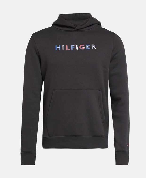 

Худи с капюшоном Tommy Hilfiger, черный